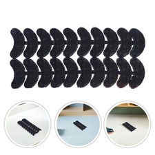 20 Pcs Rubber Bottom Heel Sticker Pad Plate Women's Man Back Inserts