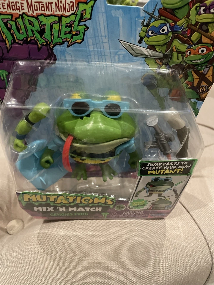TMNT Tales of the Teenage Mutant Ninja Turtles Mutations:  GENGHIS FROG - Image 2 of 4