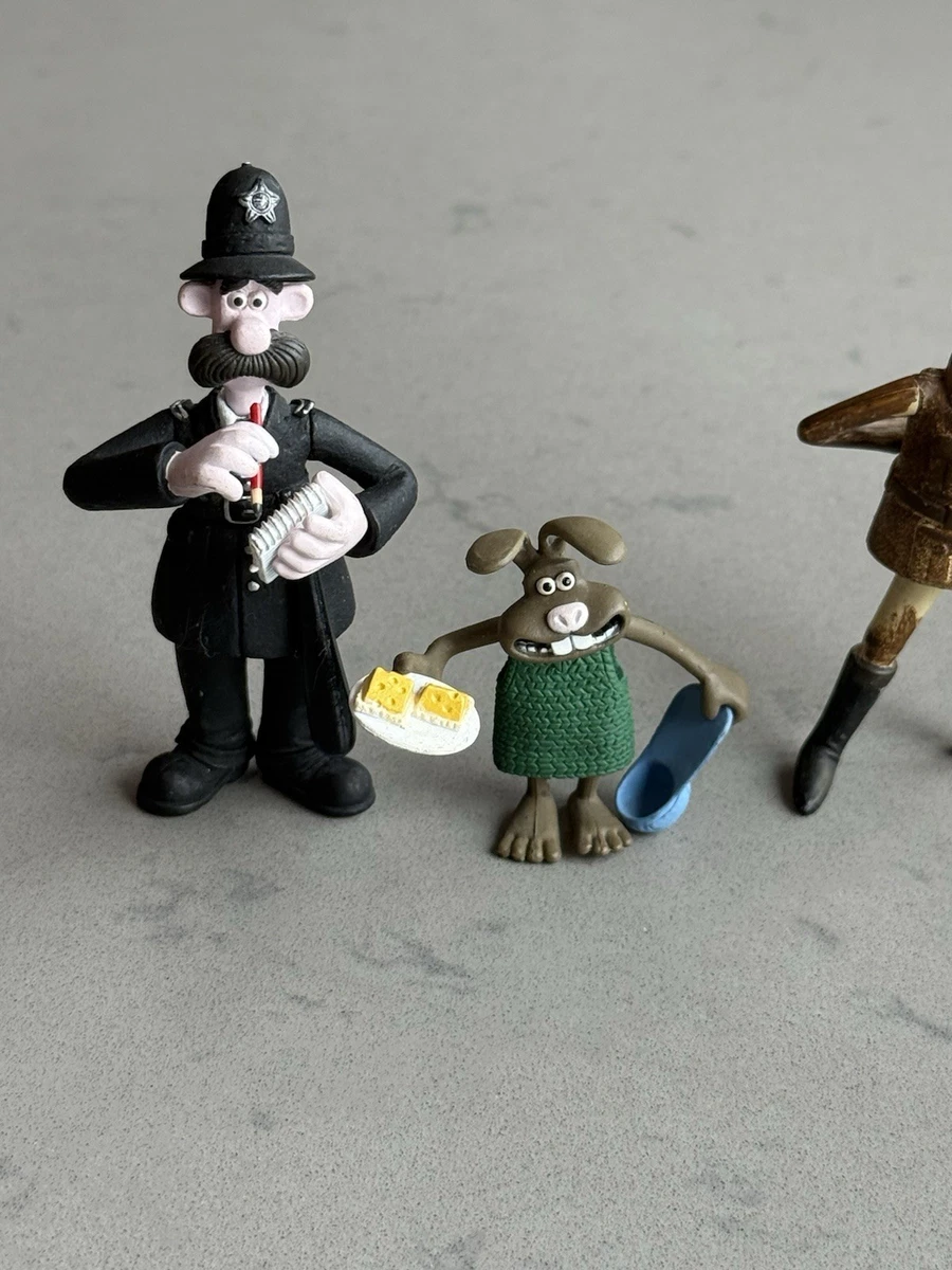 Wallace & Gromit Curse Of Were Rabbit Carrot Collector Mini Figure Set (2005)