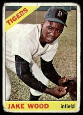1966 Topps Jake Wood Detroit Tigers #509