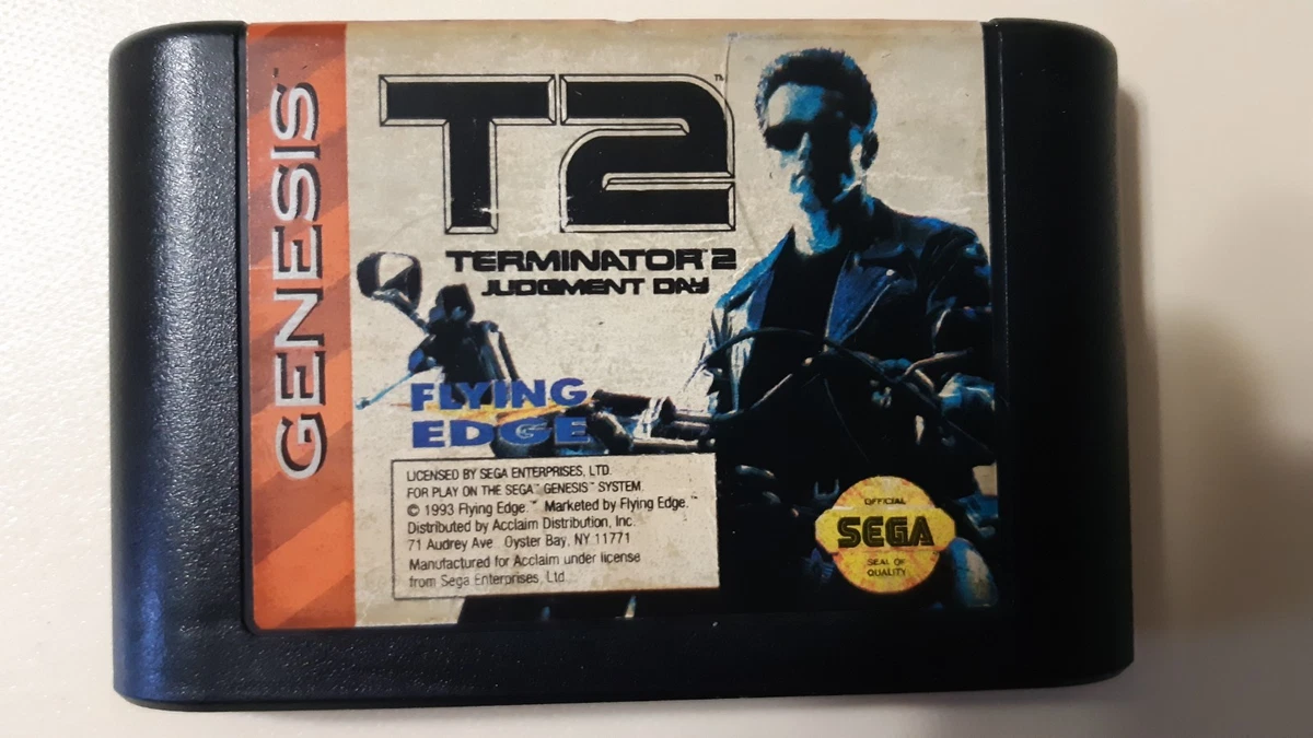 T2 TERMINATOR 2 Judgment Day / SEGA Megadrive Mega Drive / PAL / EUR EUR 49,95 - ES