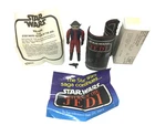 1983 VINTAGE KENNER MAIL-AWAY NIEN NUNB - WEAPON, BOX, & PAPERWORK NO BAG