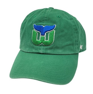 Hartford Whalers '47 Brand Vintage Clean Up Relaxed-Fit Strapback OSFM Hat  Cap