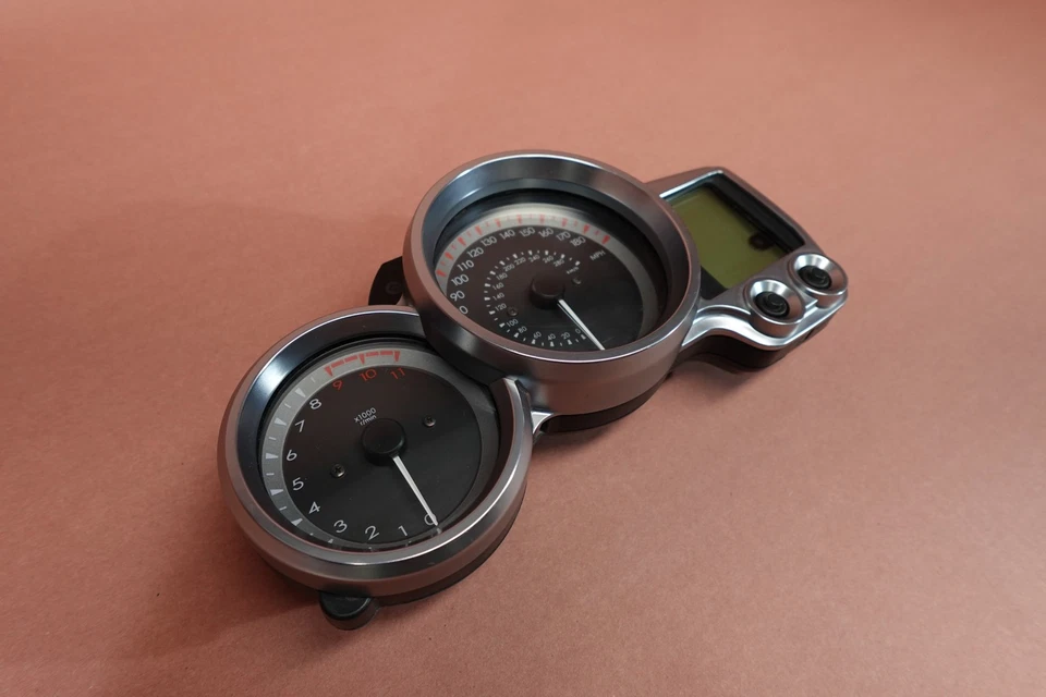 07-12 2007 Yamaha FJR1300 FJR 1300 velocímetro velocímetro velocímetro 3P600-23 Foto 3 de 4