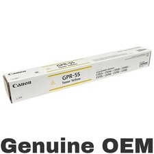Canon 0484C003AA GPR-55 Yellow Toner Cartridge