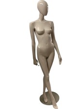 Bonami Beige Faceless Full Body Mannequin Female With Stand Retail Display
