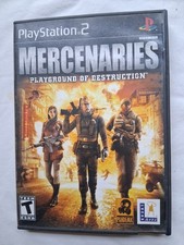 Mercenaries DVD: 2005 Playground of Destruction PlayStation 2