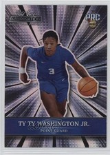 2021-22 Wild Card Alumination Silver TyTy Washington Jr Ty #ABC-74 1n0