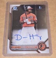 Darell Hernaiz Bowman Chrome 2022 Auto