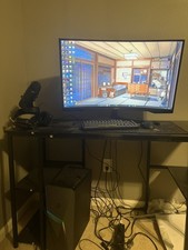 SAMSUNG 32'' Odyssey G55A Gaming Monitor, QHD 2K 1Ms 165Hz Curved Monitor Black