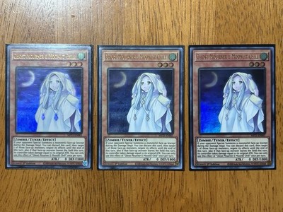 3x Ghost Mourner & Moonlit Chill (Ultra Rare - UR) MP21-EN061 1st Edition NM