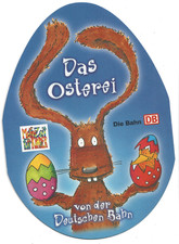 Deutsche Bahn Osterei Reklameheft 2002 für Kinder