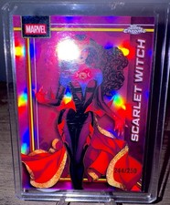 2026 Topps Chrome Marvel Scarlet Witch #145 Pink Refractor 244/250 Wanda