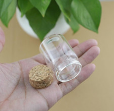 Mini Glass Bottles 30ml 37*50mm Storage Glass...