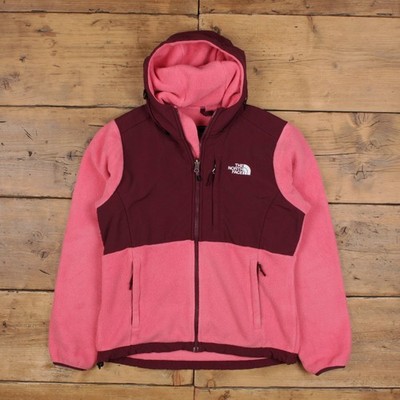 Vintage North Face Outdoorjacke S Denali Polartec Fleece Rosa Damen