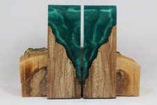 HYBRID STABILIZED MAPLE GREEN CUSTOM COMPOSITE KNIFE HANDLE MATERIAL (8272)