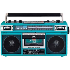 J-220BTQ Boombox: Bluetooth, 4-Band Radio, Dual Speakers