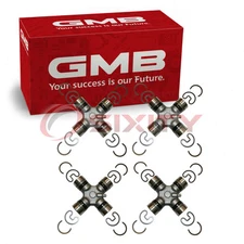4 pc GMB Rear Half Shafts All Universal Joints for 1980-1982 Chevrolet rk