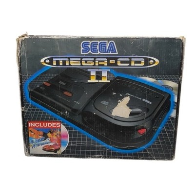 Sega Mega-CD 2 & Mega Drive 1 Konsole Bundle OVP Ersatzteile Reparatur ungetestet
