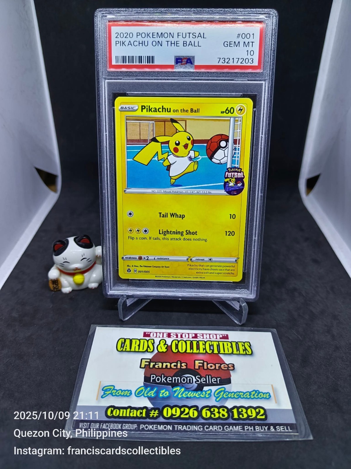 Pikachu on the Ball 2020 Futsal #001 Base Price Guide - Sports