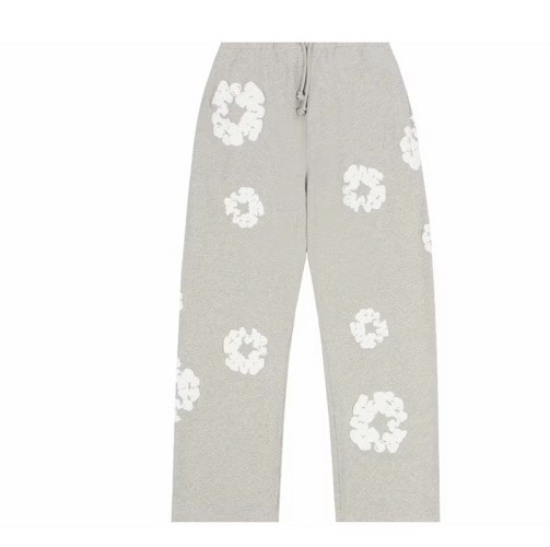 Denim Tears the Cotton Wreath Sweatpants Grey Size L 💯 Authentic !