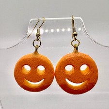 Pendientes Smiley Tater Tots - Pendientes de patata - Pendientes de comida - Pendientes de cara sonriente