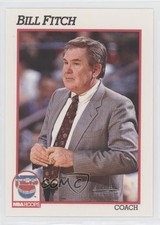 1991-92 NBA Hoops Bill Fitch #237 HOF 2m6