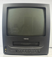 Toshiba MV13J2 13 TV VCR Combo Powers On Then Shuts Off PARTS/REPAIR No Remote