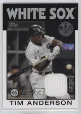 2021 Topps 1986 Topps Baseball Relics Series 2 Tim Anderson #86BR-TA 1j47