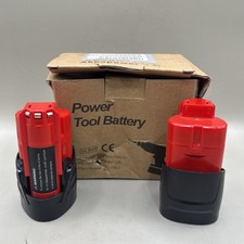 2 PACK 12V 3500mAh Battery For Milwaukee M12 M12B3 LITHIUM Cordless 48-11-2402