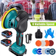 21v Cordless Car Polisher 6speed Wireless Electric Polish Waxing Machine Car Us