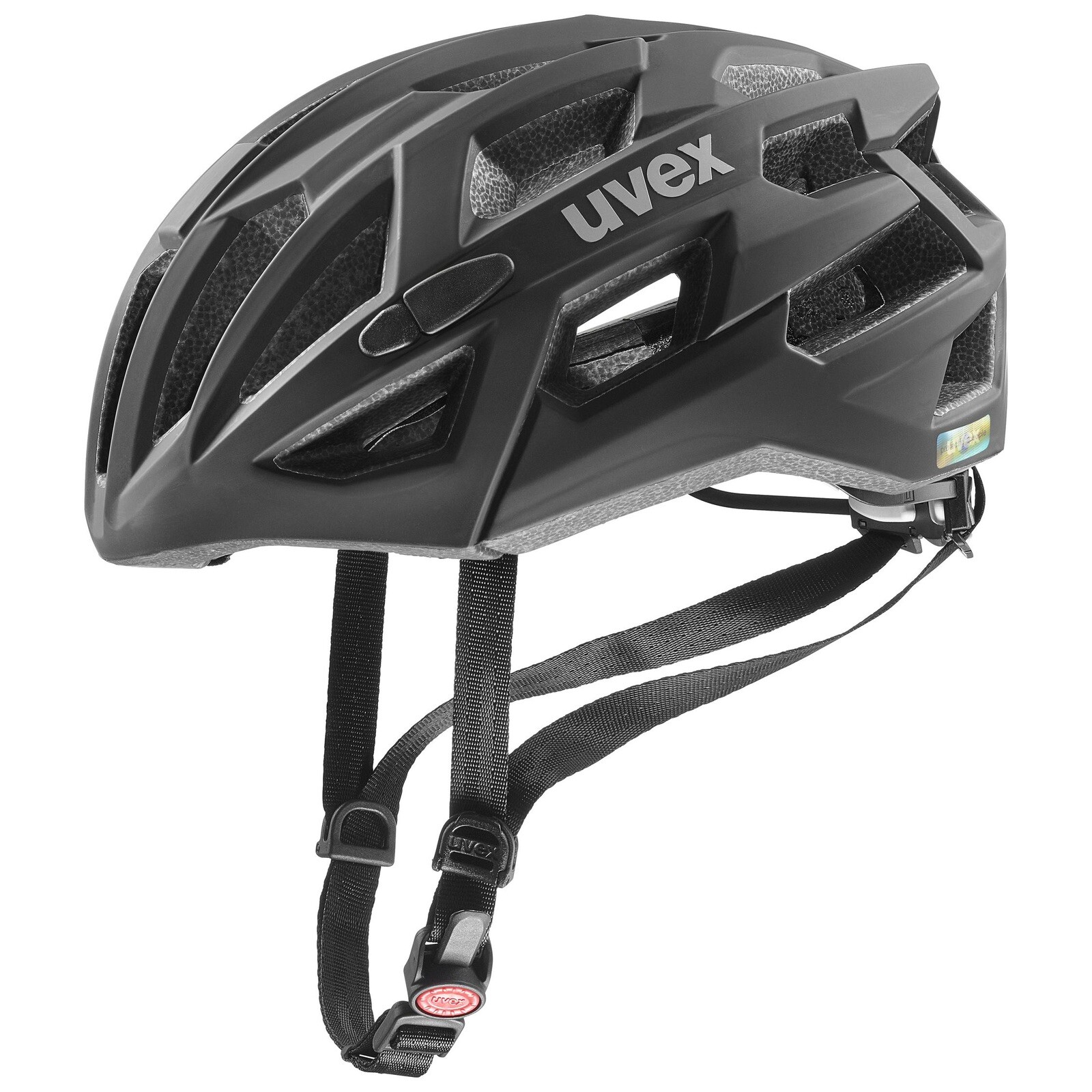 uvex Unisex's Race 7 Bike Helmet.  Mate black. 55-61cm.