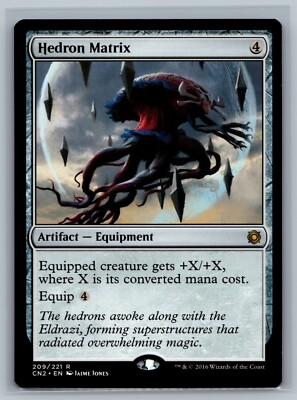 Magic MTG Conspiracy: Take the Crown Hedron Matrix #209/221 TCG CCG