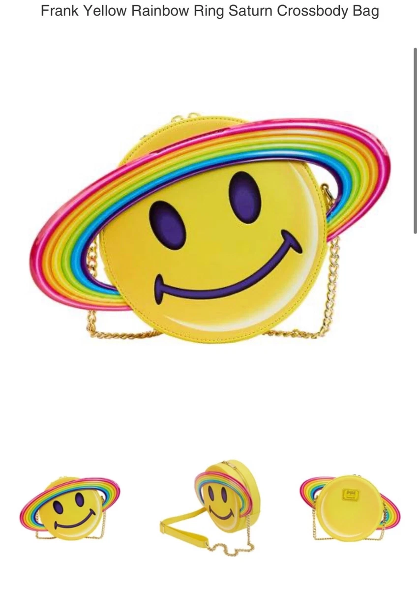 Smiley face cross body bag sale