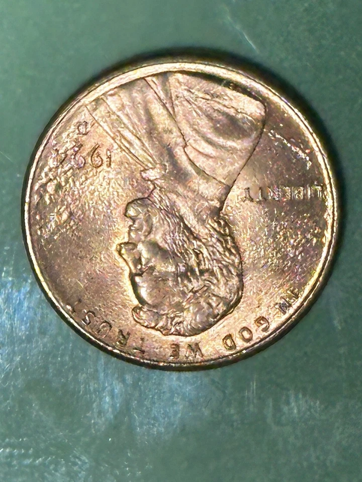 1994 D lincoln Cent With Multiple Errors - Image 3 of 4