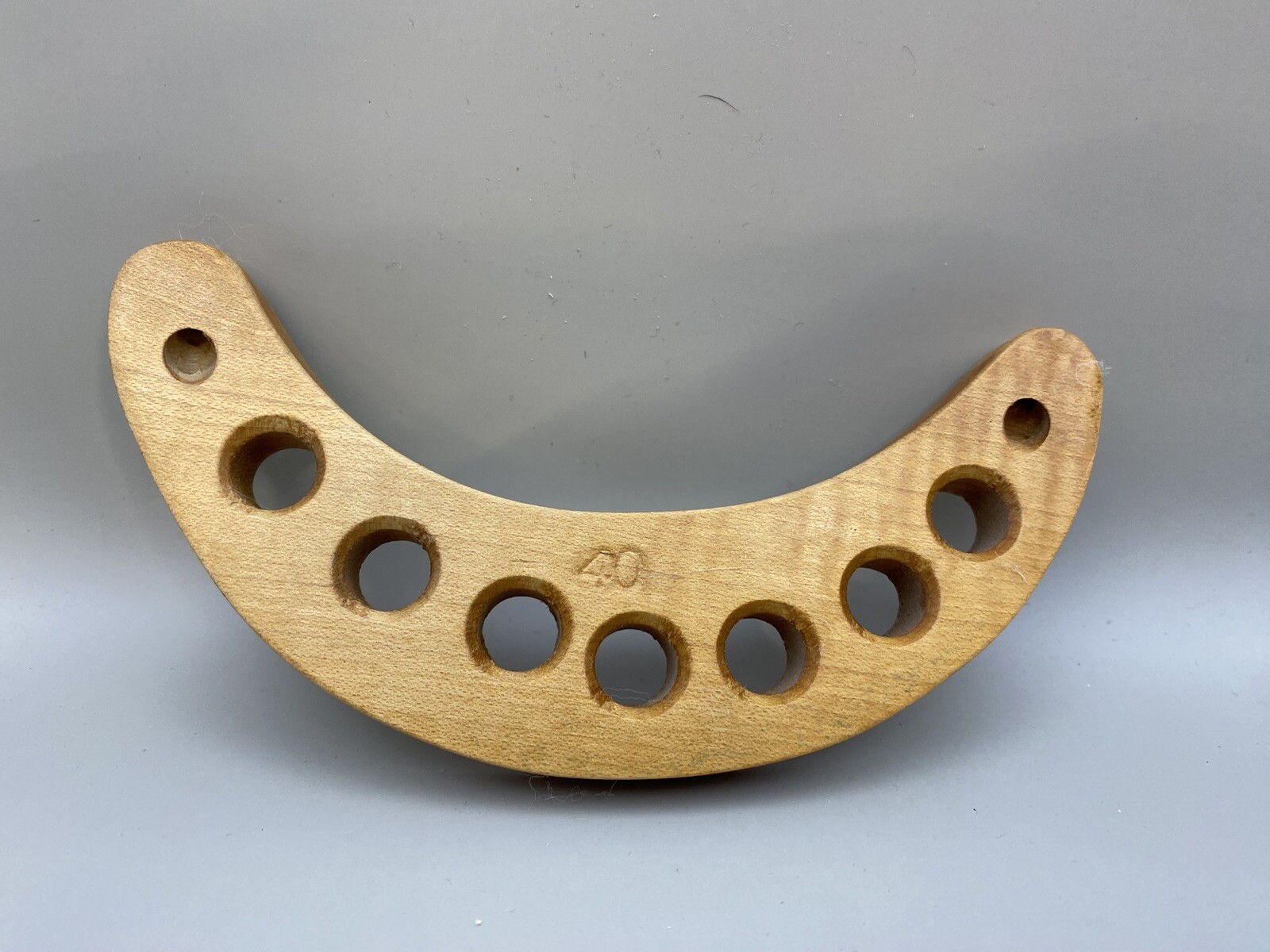 Muzzloader Loading Block Handmade Muzzleloader Round Ball Loading Block Seven Holes 40 | eBay