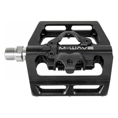 M-Wave Freedom Clipless Cnc Spd Pedale Aus Aluminium Mit Klicksystem Und Grip-Pi