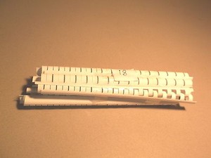 NEW LOT OF 18 1/2" 19 RING WHITE BINDING FREE SHIPPING