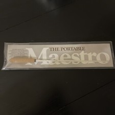 VTG 1985 THE PORTABLE MAESTRO KKBYU FM PROVO RADIO CONDUCTOR CLASSICAL MUSIC