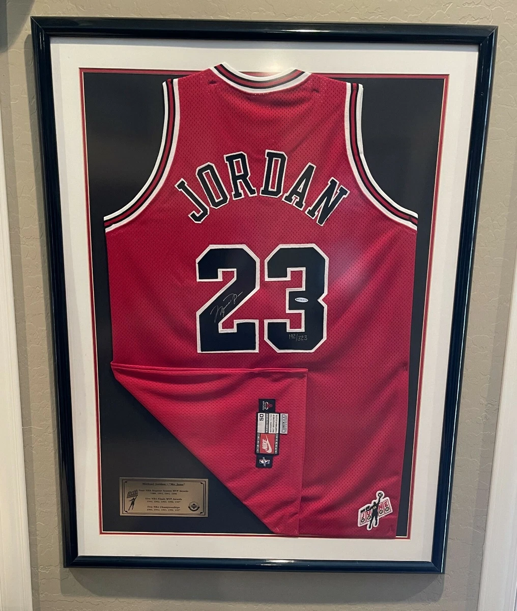 Sold at Auction: Michael Jordan Signed Jersey with COA