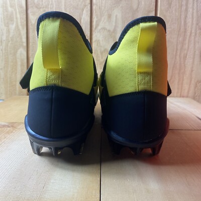 Nike Alpha Menace Pro‎ 2 Mid Yellow Black Football Cleat Size 14 New AQ3209-701 Nike Alpha Menace Pro 2 Mid Opti Yellow Black Cleats AQ3209  main image 3