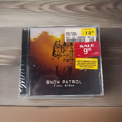 Final Straw by Snow Patrol (CD, 2004) NEW Factory Sealed W/Hype Sticker