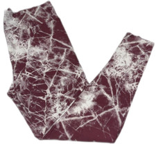 LuLaRoe Womens Leggings TC Dusty Deep Purple Tie Dye Static Tall And Curvy NWT