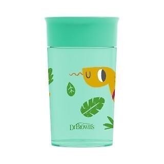  TC01095 KUBEK 360* PICIE JAK ZE SZKLANKI 300ML ZIELONY DR BROWN`S