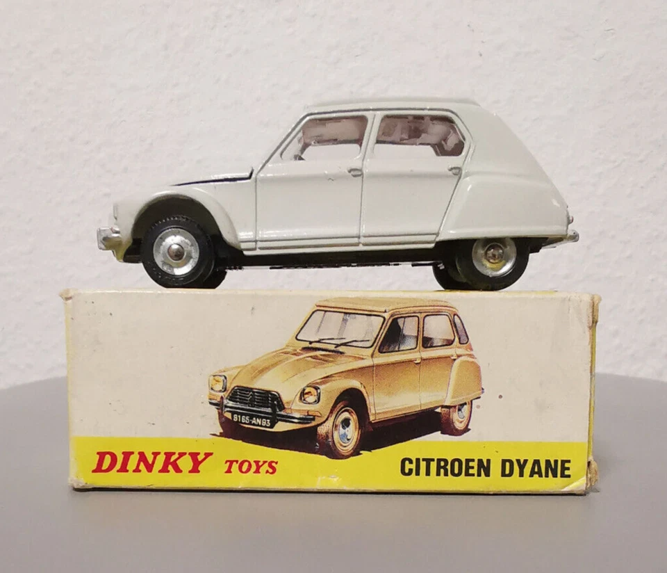 Dinky Toys 1413 - Citroen Dyane mit OVP Vintage Made in Spain - Bild 4 von 4