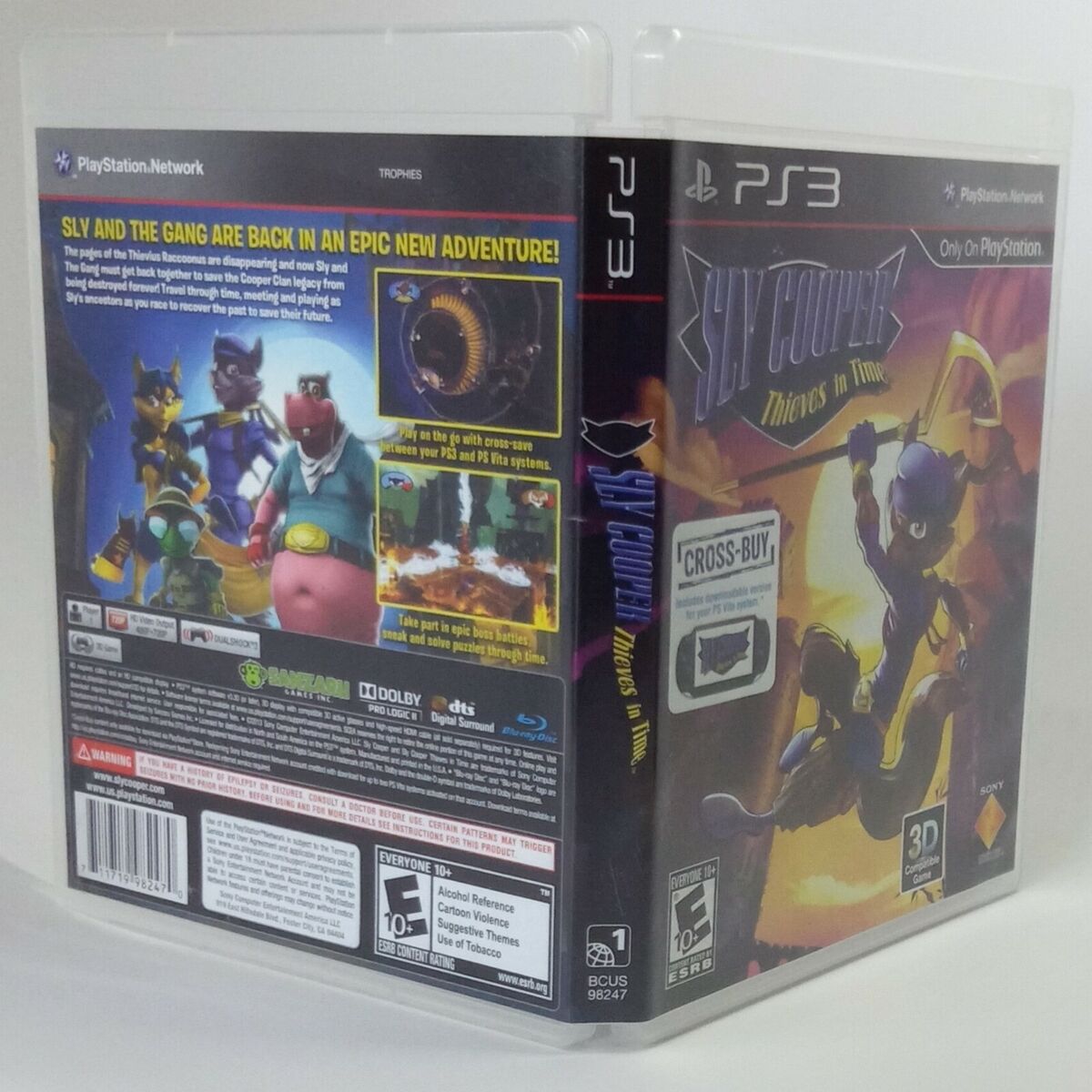 Sly Cooper Thieves In Time Playstation 3 PS3