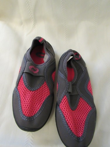 Youth Kids Pink Black Water Shoes SIZE 12 Girls rubber BEACH Academy Sports  420001610198 | eBay