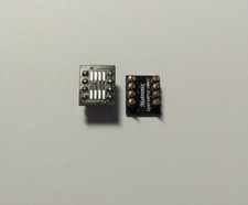 SOP8 to DIP8 Adapter High quality With Soldered Gold Pin Through Hole Adapter
