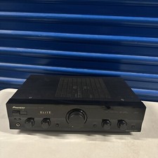 Pioneer A-35R Black 2-Channel Integrated Amplifier As Is For Parts Or Repair
