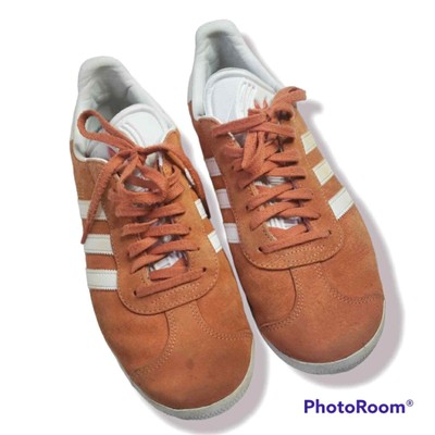 orange suede adidas